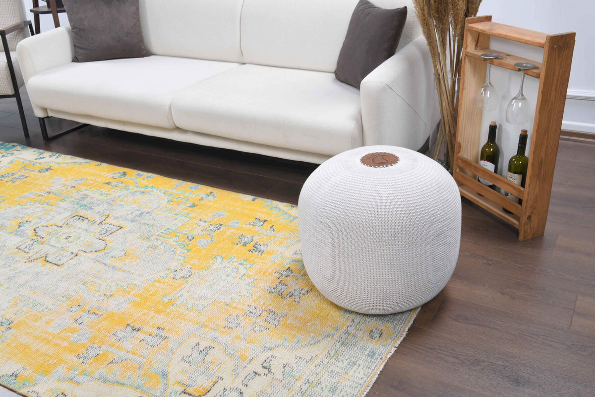 Antique Handmade Vintage Rug