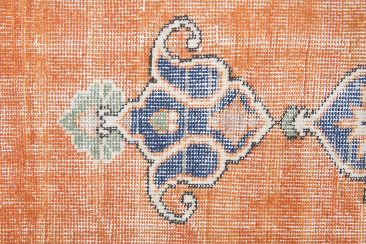 Square Handmade Vintage Rug
