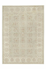 Bohemian Neutral Handmade Vintage Rug