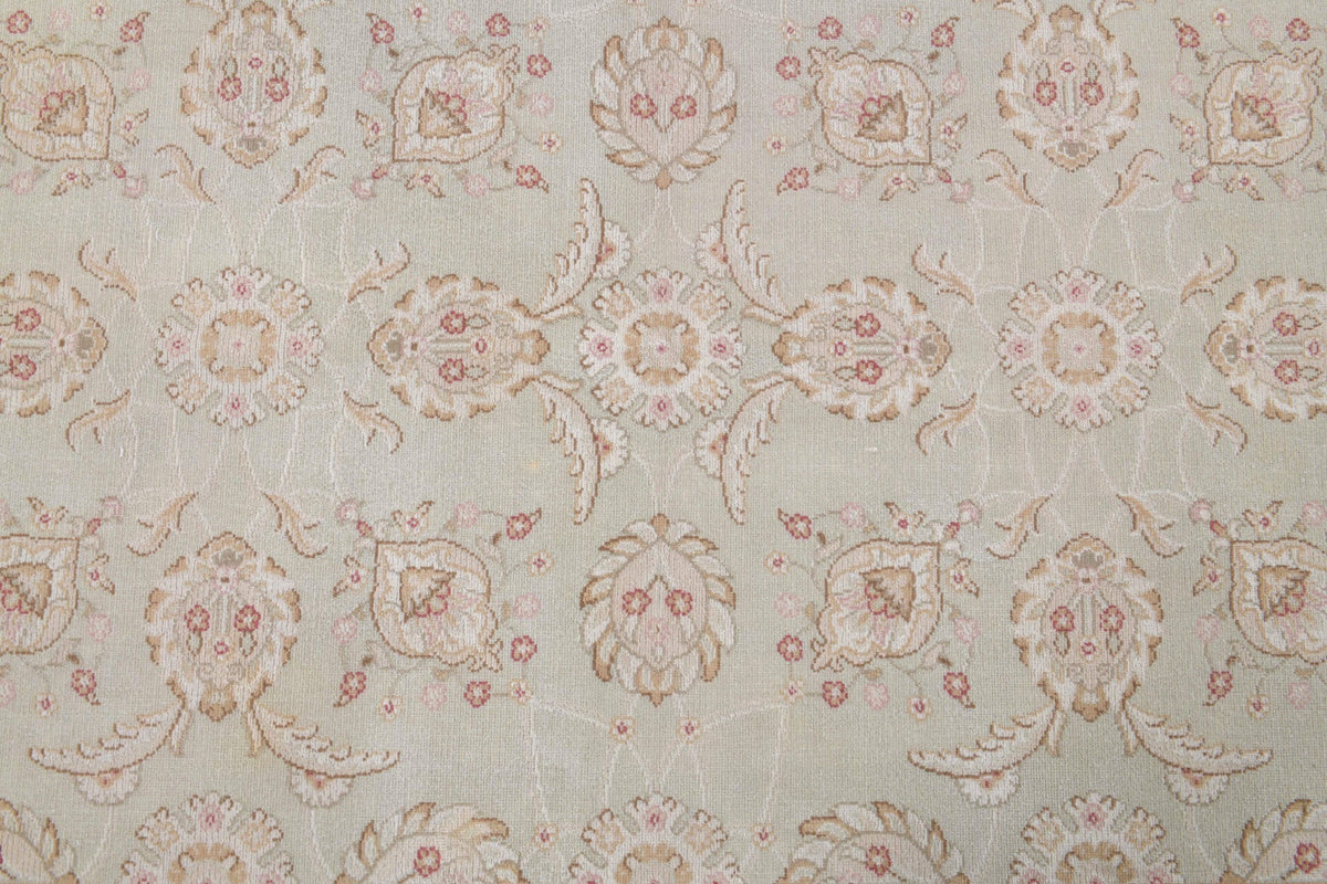 Bohemian Neutral Handmade Vintage Rug