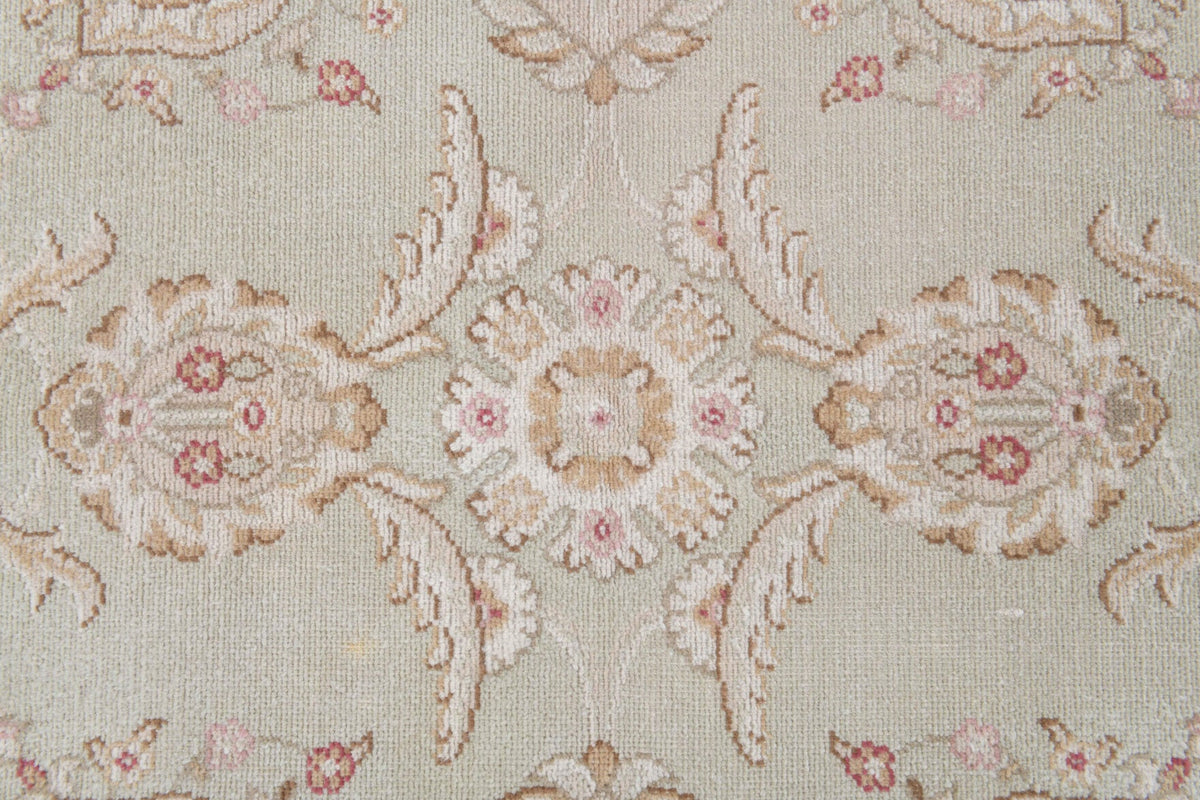 Bohemian Neutral Handmade Vintage Rug