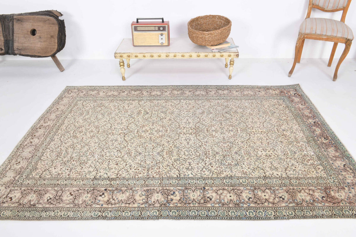 Handmade Vintage Hereke Rug
