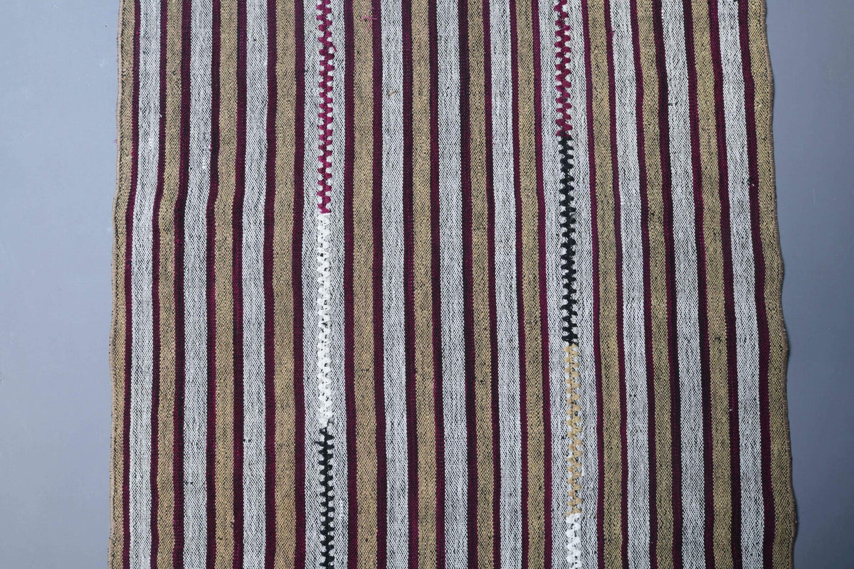 Handmade Vintage Kilim Runner Rug
