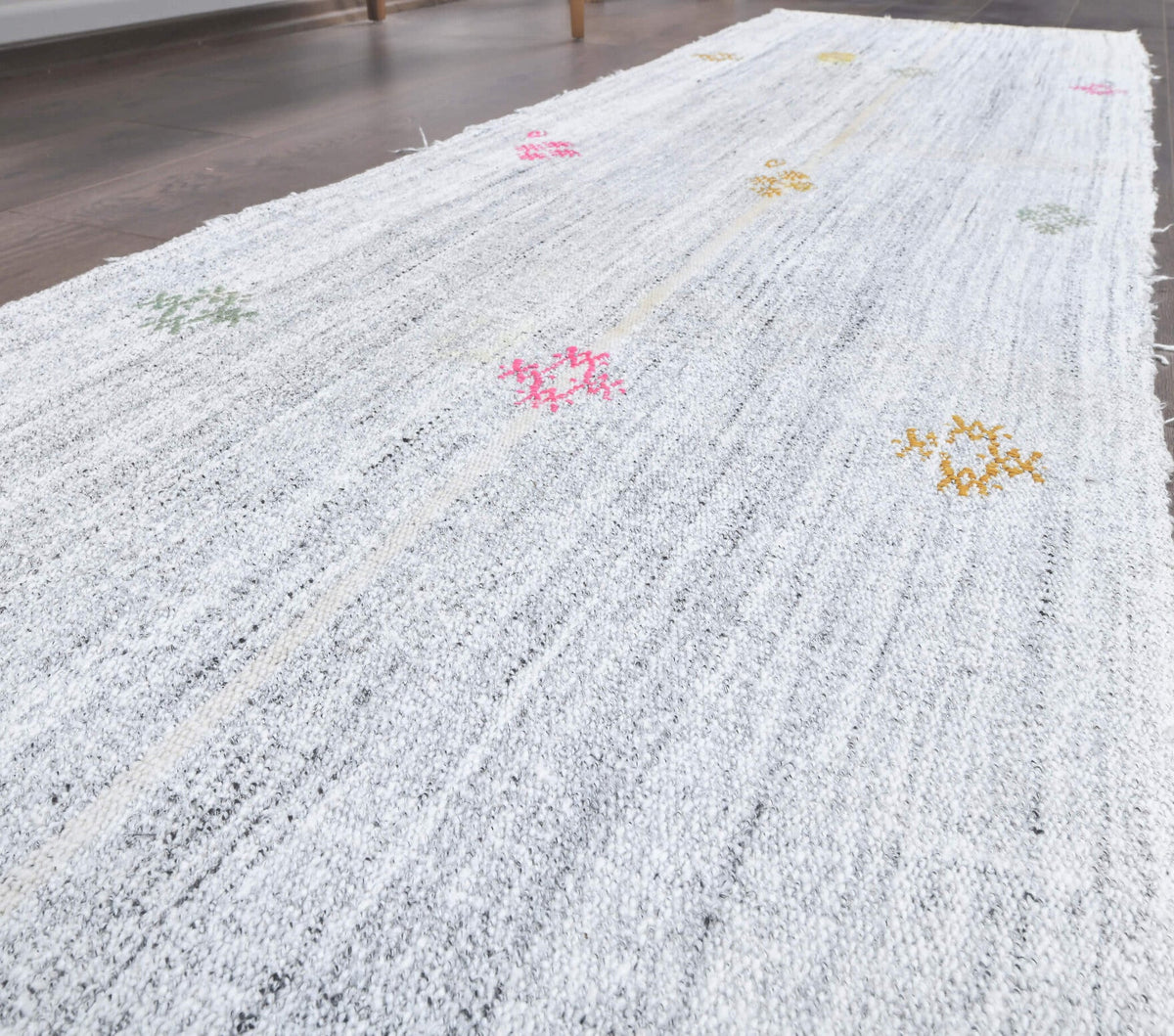 Hece - Vintage Kilim Bath Rug