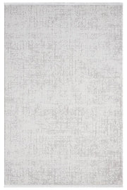 Krem-Gri Modern Mimari Çizgili Prestij Salon Halısı 8080KI – Pera Halı