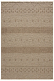 Kahve Bukle Dokulu Sade Modern Halı - 620KL