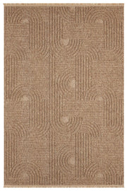 Kahve Bukle Dokulu Sade Modern Halı - 623KL