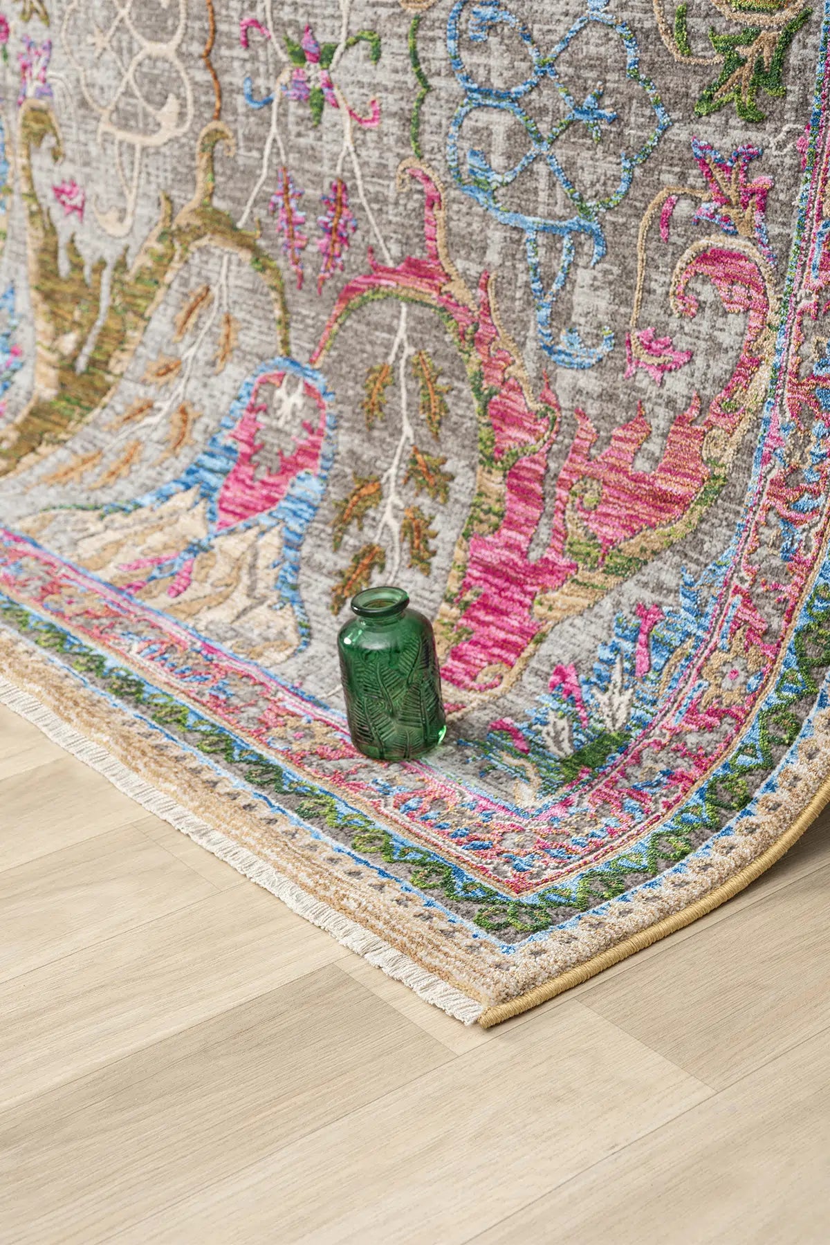 Çok Renkli Soyut Sanatsal Çok Renkli Modern Halı - MN800ÇO - 800MM