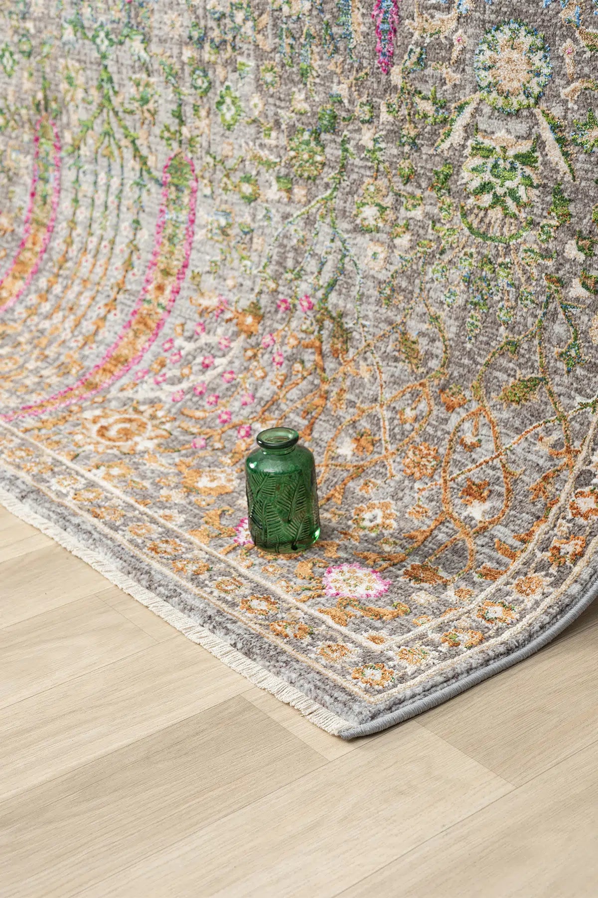 Çok Renkli Soyut Sanatsal Çok Renkli Modern Halı - MN801ÇO - 801MM