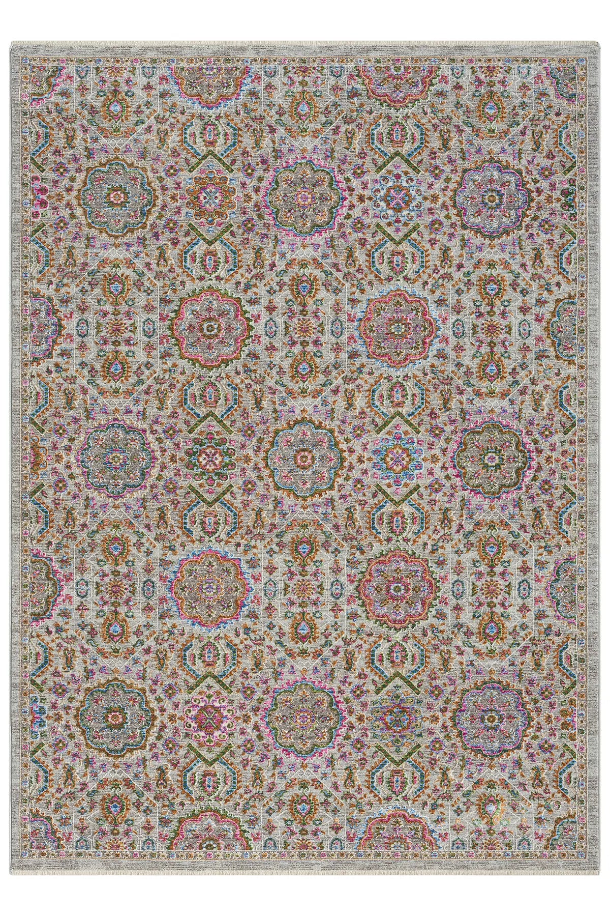Çok Renkli Soyut Sanatsal Çok Renkli Modern Halı - MN802ÇO - 802MM
