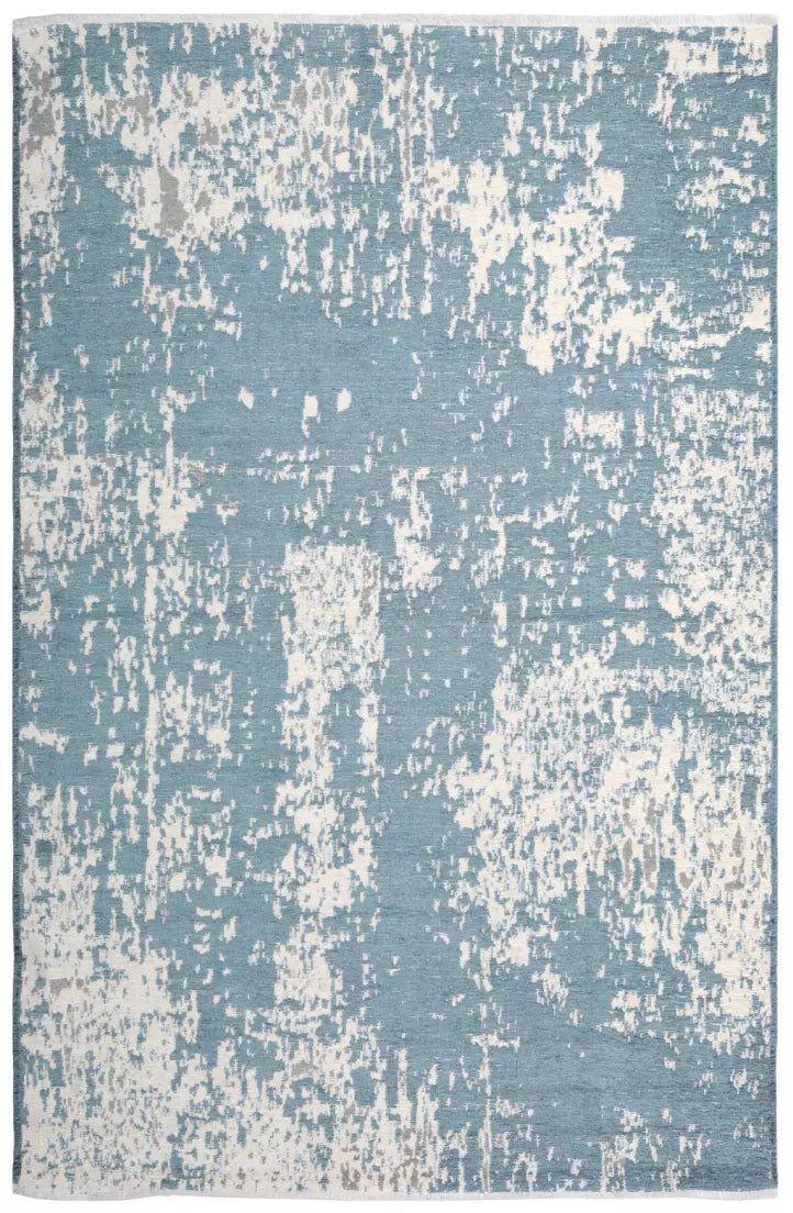 Grey Black and Yellow Gold Double-Sided Modern Washable Antibacterial Rug