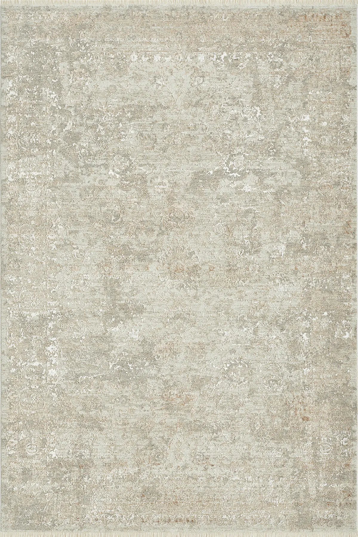 Gri Yalın Dokuma Naturel Minimalist Halı - 1300GN