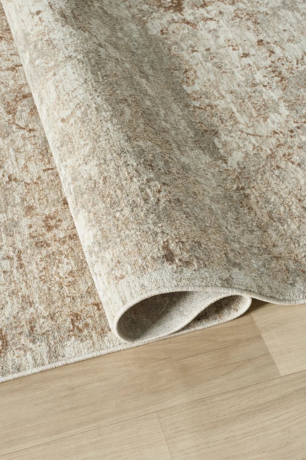 Gri Yalın Dokuma Naturel Minimalist Halı - 1300GN