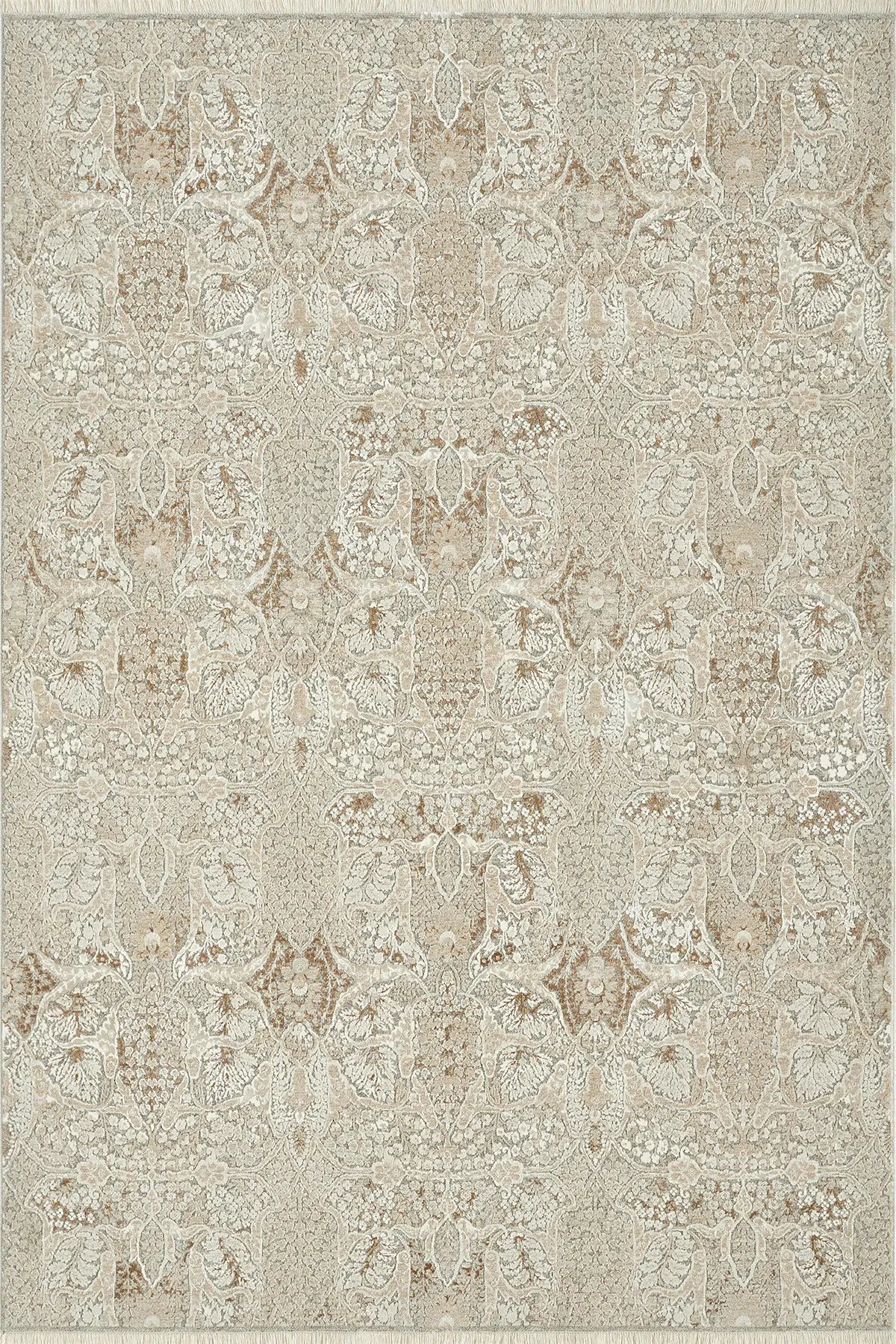 Gri Yalın Dokuma Naturel Minimalist Halı - 1302GN
