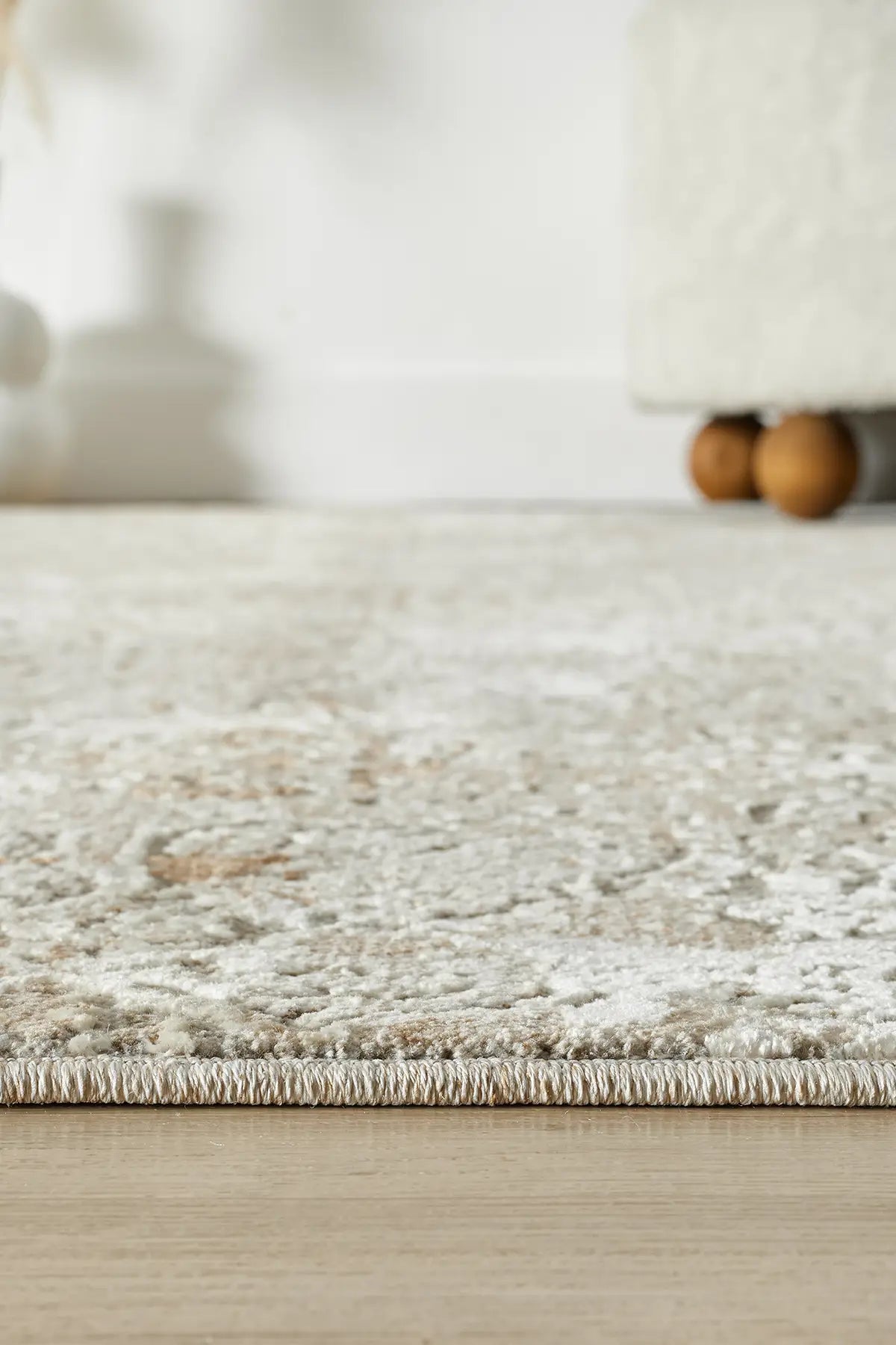 Gri Yalın Dokuma Naturel Minimalist Halı - 1302GN