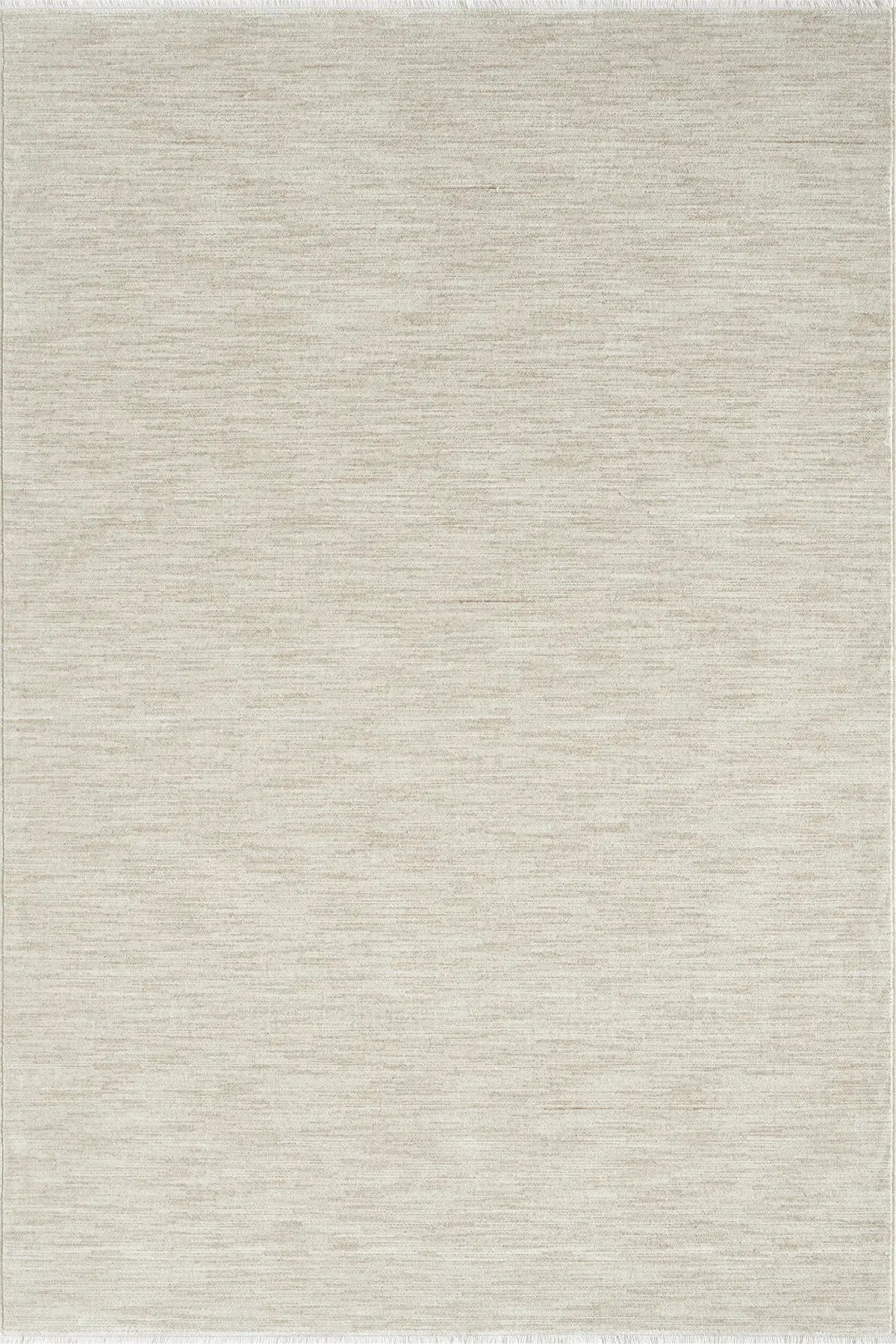 Krem Çizgili Dokuma Dayanıklı Modern Halı - 3301KO