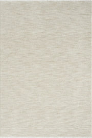 Krem Çizgili Dokuma Dayanıklı Modern Halı - 3301KO