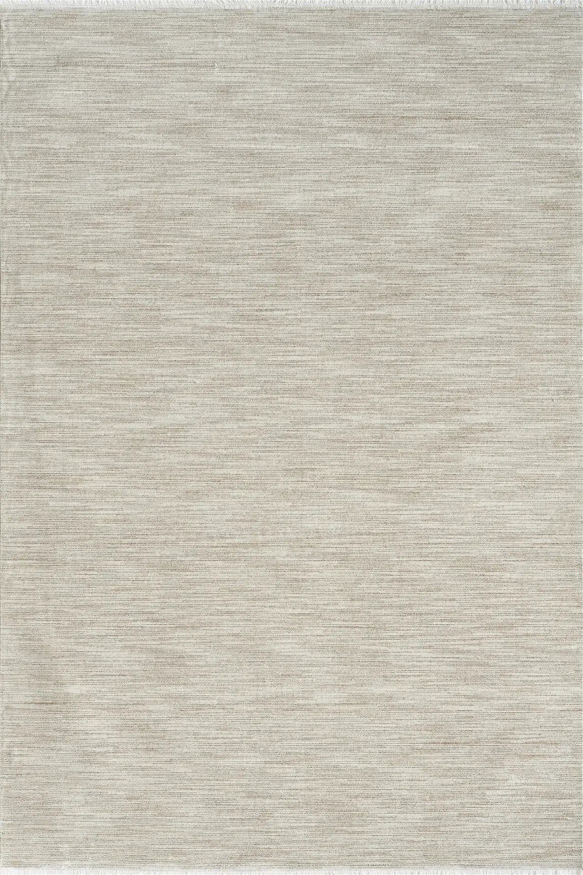 Bej Çizgili Dokuma Dayanıklı Modern Halı - 3302BO