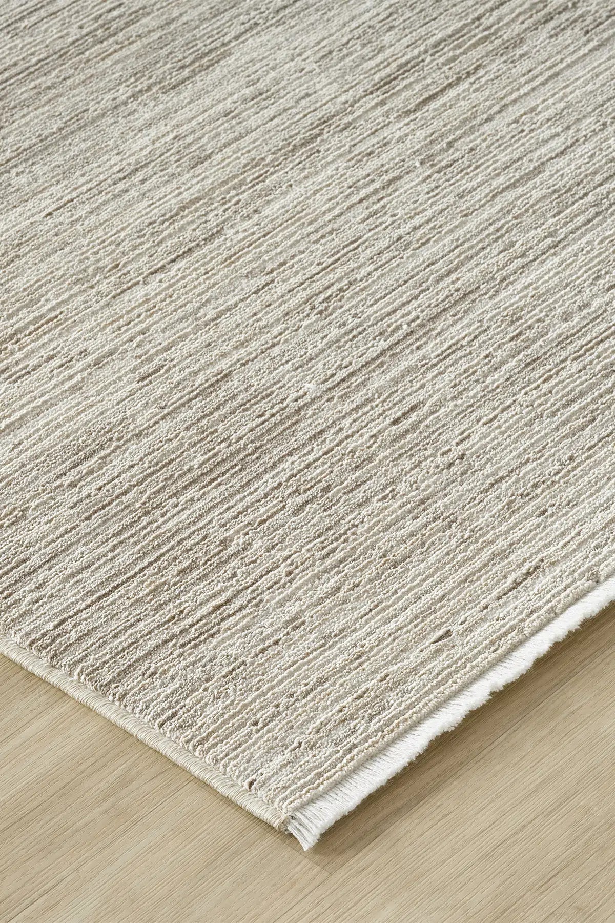 Gri Çizgili Dokuma Dayanıklı Modern Halı - 3303GO