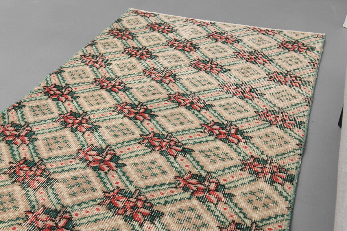 Vintage Oushak Runner Rug