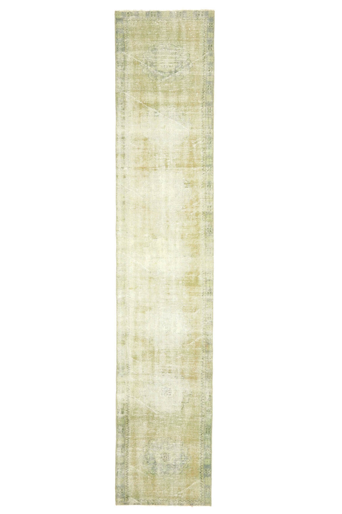 Sage - Vintage Oushak Runner Rug