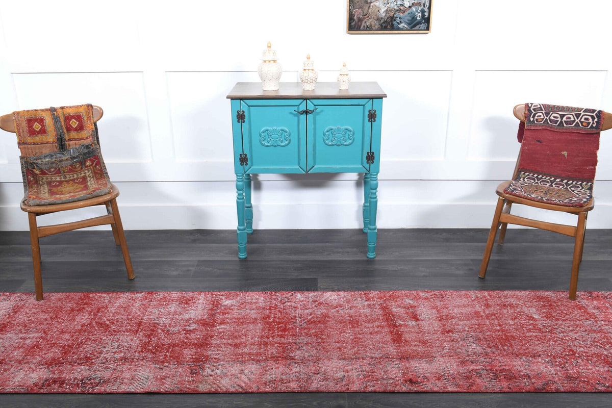 Vintage Oushak Runner Rug