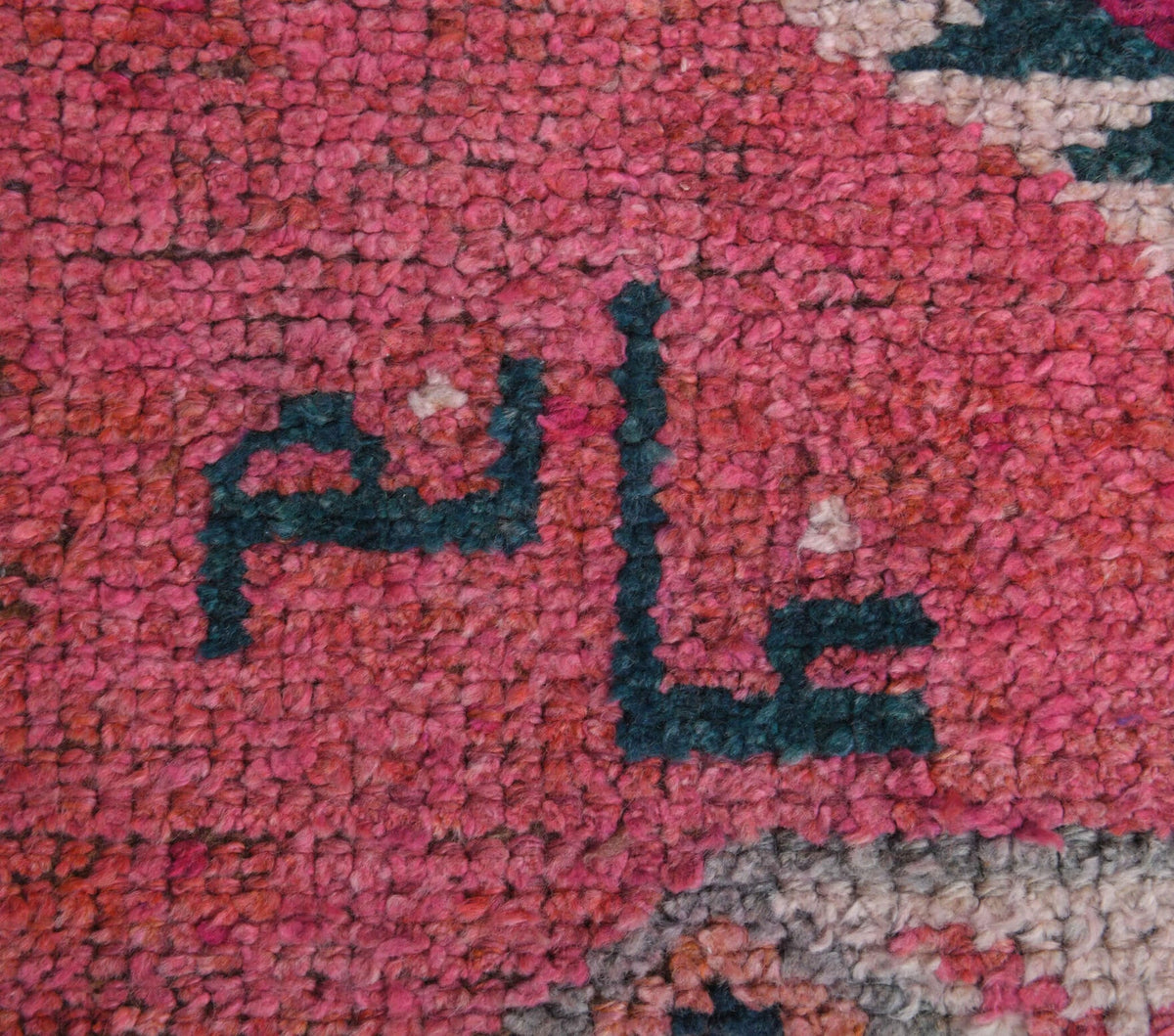 El yapımı vintage yolluk 89x315 cm oryantal desenli yün - mekan görünümü
