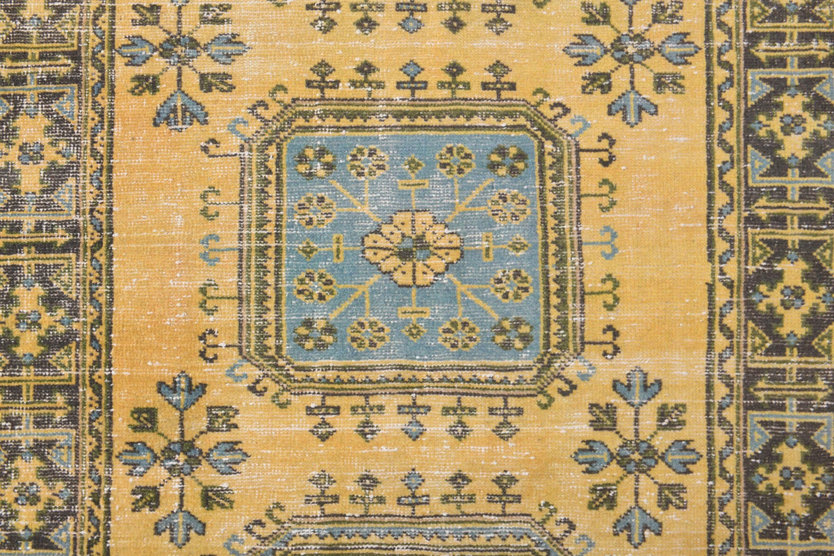 Floral Wide Runner Rug
