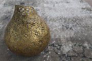 1970'lerden Anadolu kökenli oryantal desenli el dokuma vintage yolluk, 85x297 cm