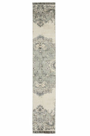 Floral Vintage Oushak Rug Runner