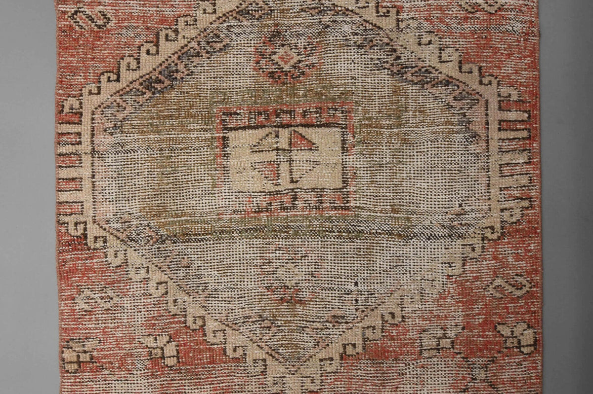 Vintage Oushak Runner Rug