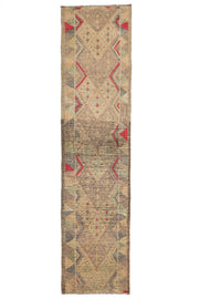 Antique Oushak Runner Rug