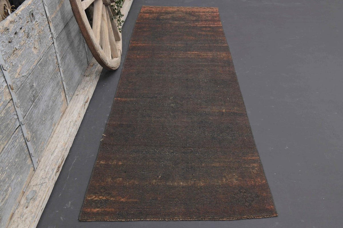Blackened Vintage Runner Rug