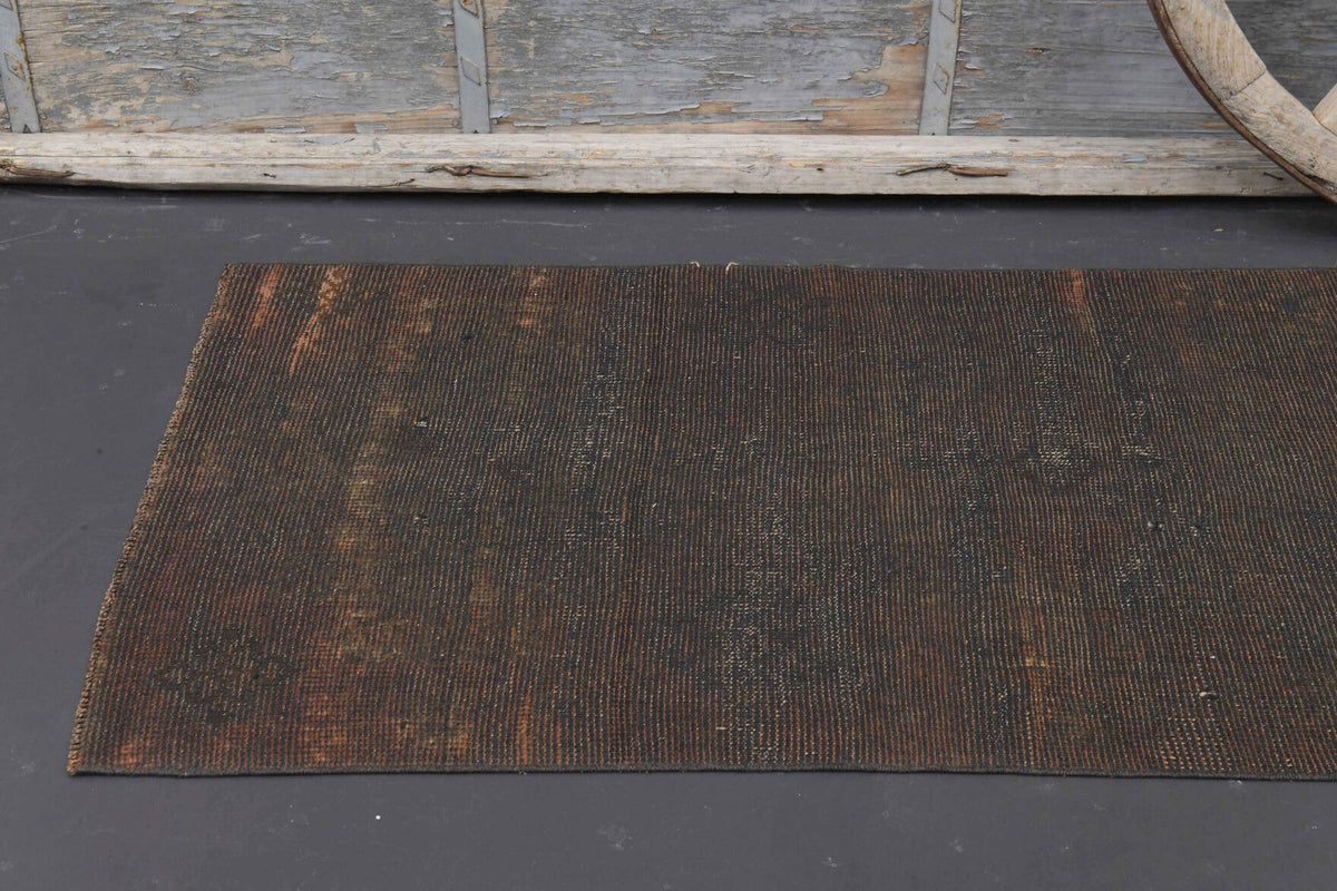 Blackened Vintage Runner Rug