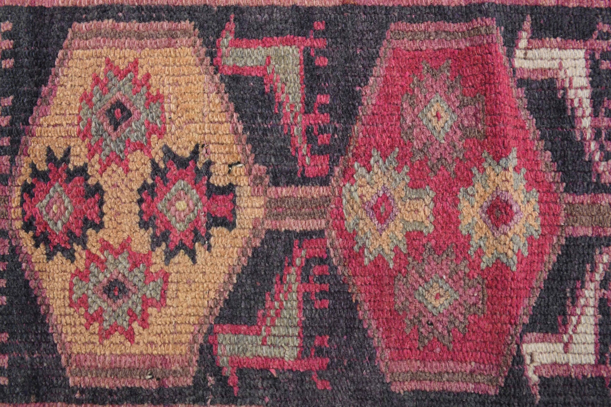 2,93 m² el dokuma vintage yolluk – Anadolu, 1970'ler