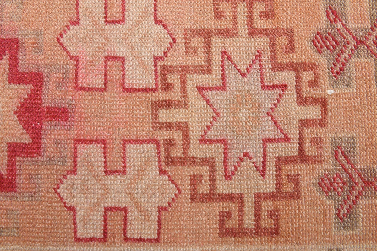 Hand-Knotted Anatolian Vintage Long Runner Rug