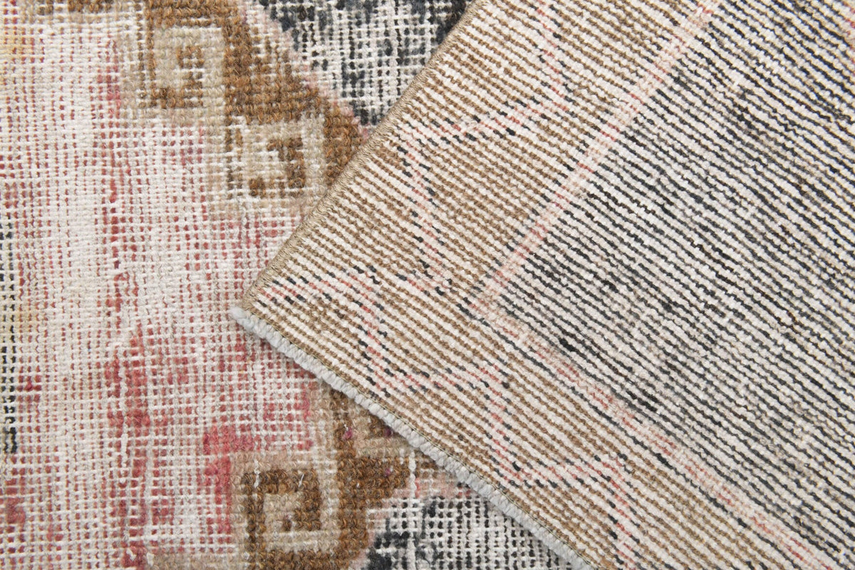 Oushak Vintage Runner Rug