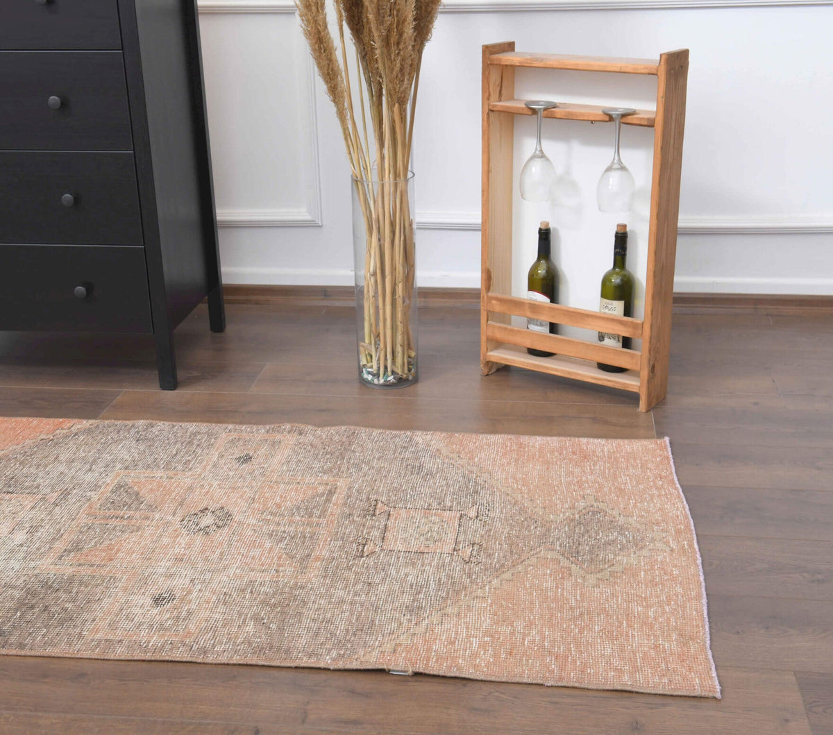 Vintage Oushak Runner Rug
