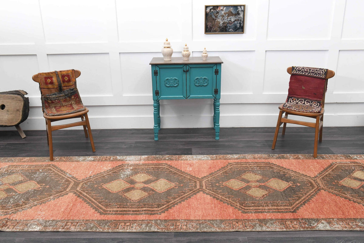 Vintage Anatolian Long Runner Rug