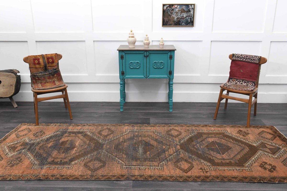 Vintage Handmade Runner Rug