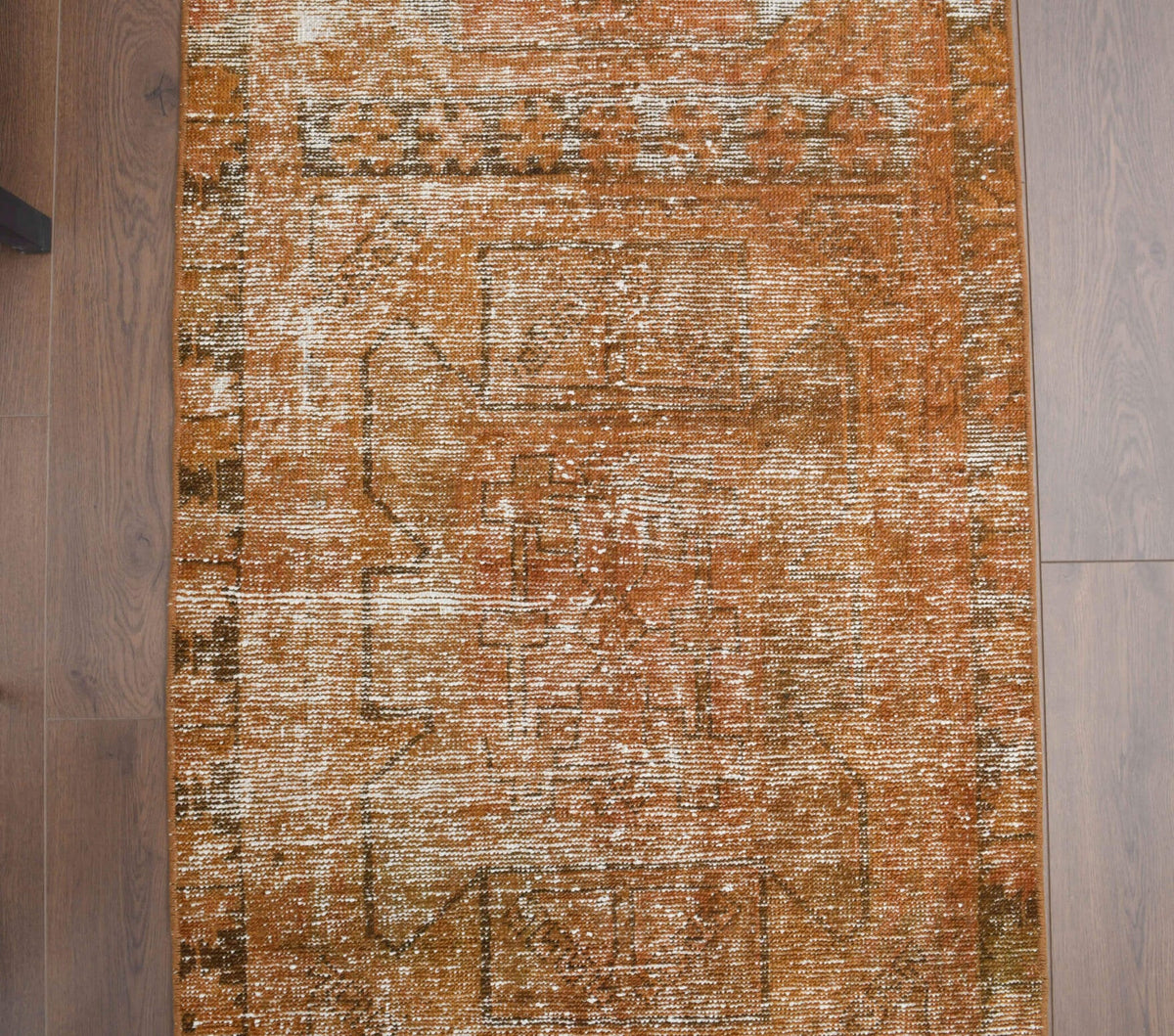 Turkish Oushak Runner Rug