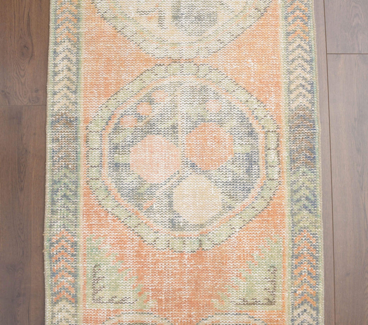 Antique Handmade Anatolian Runner Rug