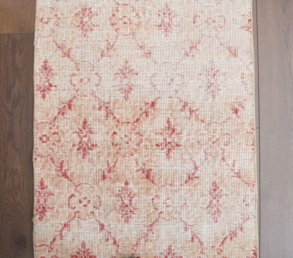 Handmade Vintage Oushak  Mat
