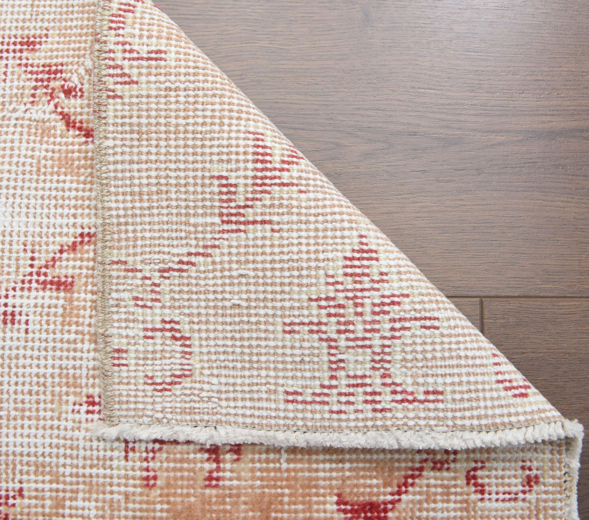 Handmade Vintage Oushak  Mat
