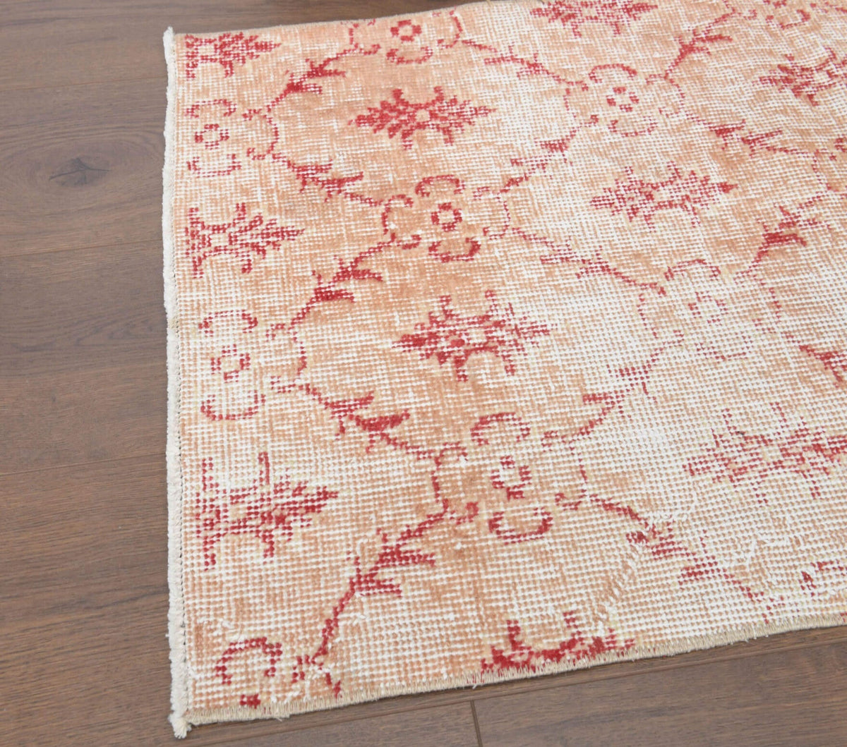 Handmade Vintage Oushak  Mat