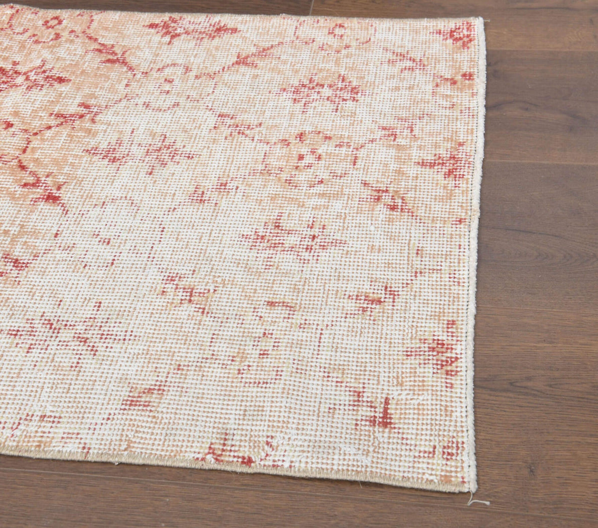 Handmade Vintage Oushak  Mat