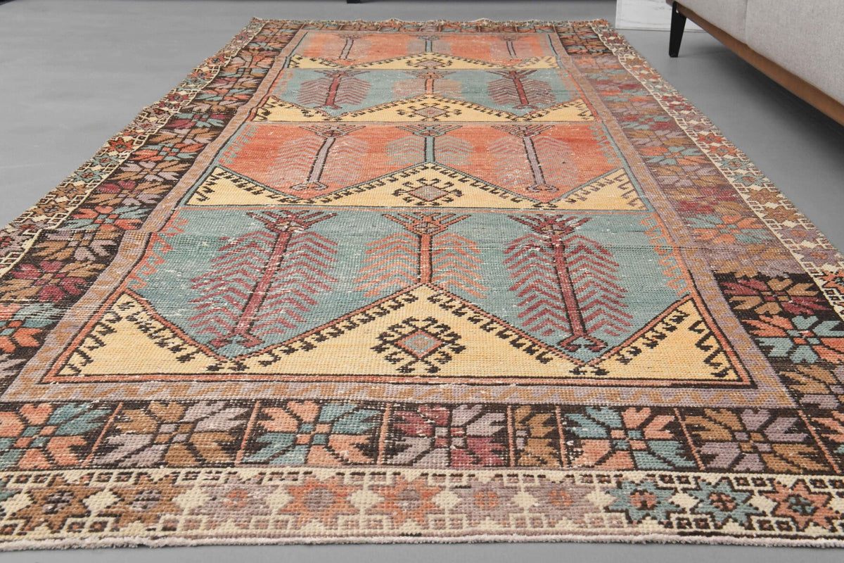 Oushak Wide Runner Rug
