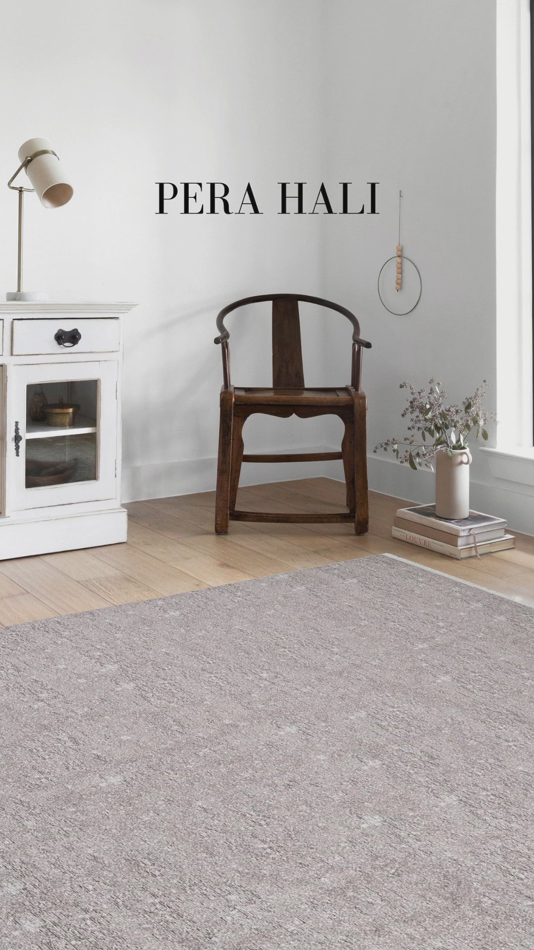 Videoyu yükle: Soft Düz Pudra Bej Sade Modern Halı - SH1740PB