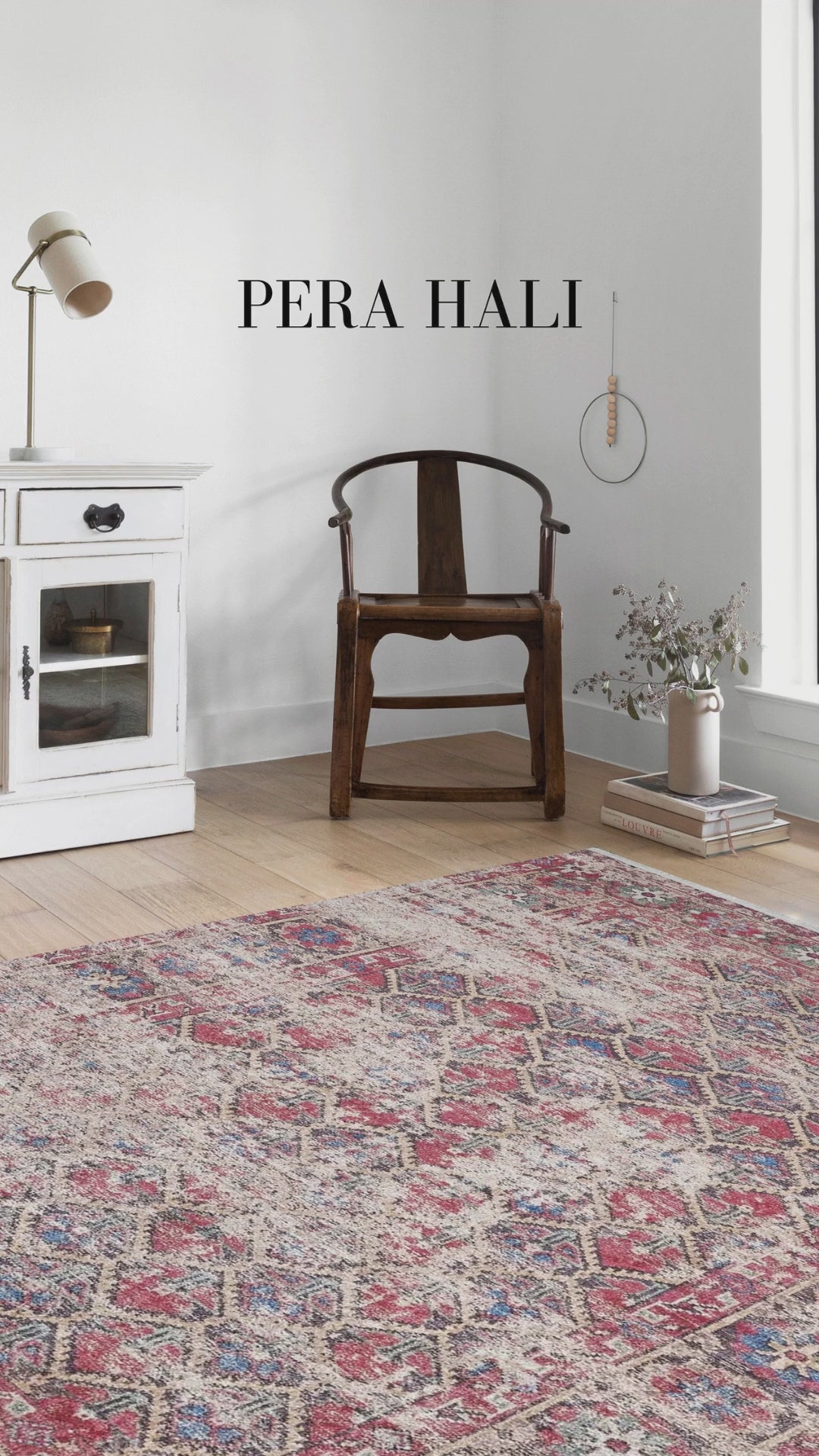 Videoyu yükle: Petek Desenli Kırmızı Modern Halı - SH1909R