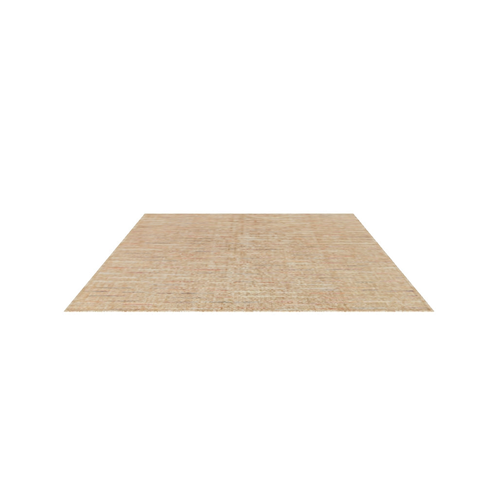 Kahve Sisal Renkli Çizgi Detaylı Halı - FM05M